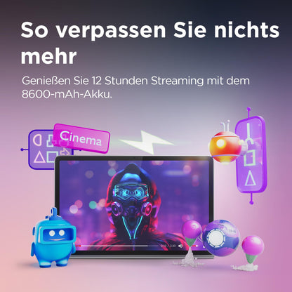 Lenovo Tab Plus Tablet 11.5'' 2K – 128GB Grau