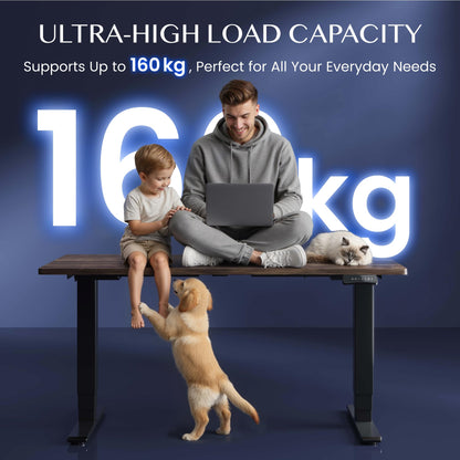 FLEXISPOT PRO Elektrisches Höhenverstellbares Tischgestell - Grau