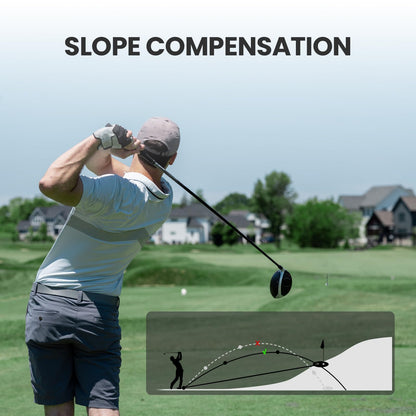 MiLESEEY PF260 Tour Golf-Entfernungsmesser mit Slope-Schalter
