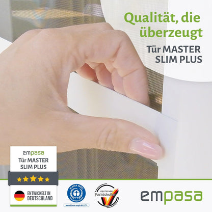 empasa Fliegengittertür MASTER SLIM PLUS, anthrazit, 100 x 210 cm