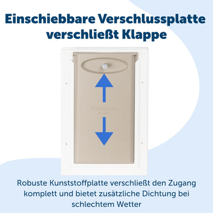 PetSafe Staywell Aluminium Haustiertüre XL – Energieeffizient