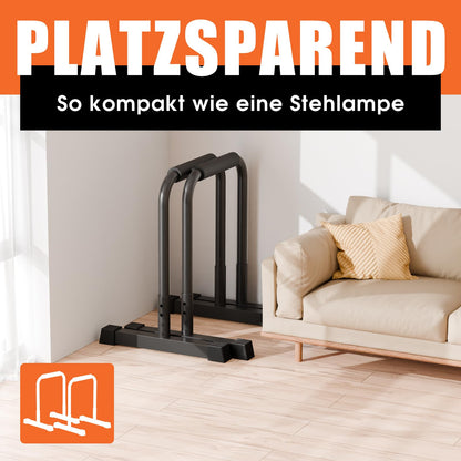 DH FitLife Dip Barren Calisthenics - Verstellbar 80-90 cm
