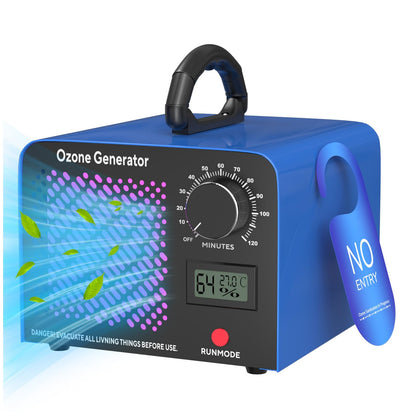 Fwiull Ozongenerator HS-G03 65.000 mg/h mit Timer, bis 300 m² – kompaktes Gerät mit Griff