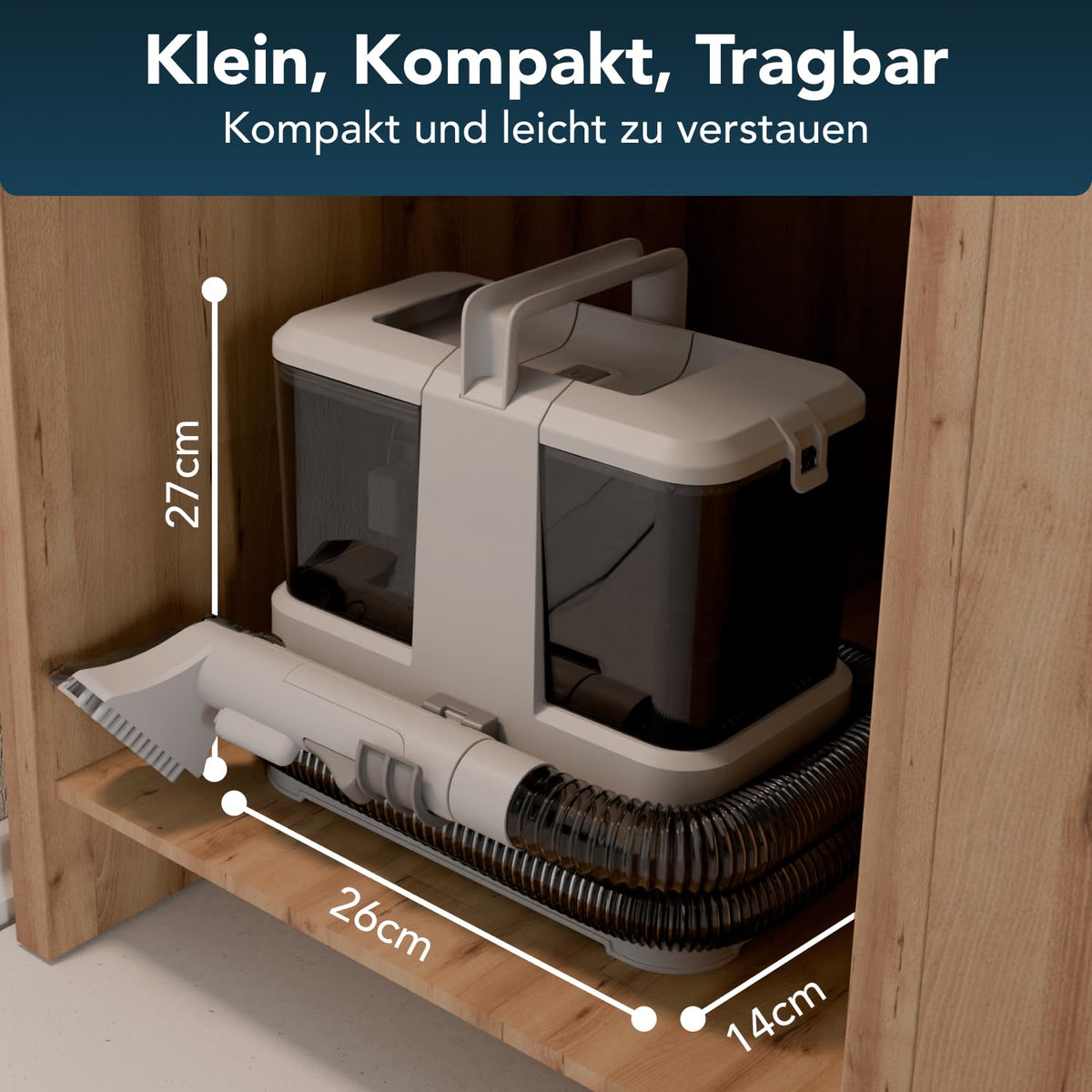 Media Evolution Waschsauger Polster- & Teppichreiniger –