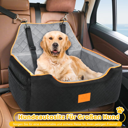 GL GLENSLAVE Hundeerhöhungssitz für grosse Hunde - Schwarz/Grau