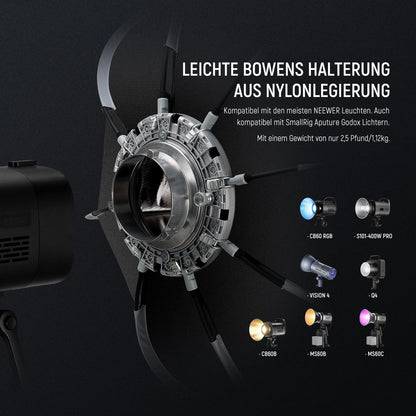 NEEWER 90cm Octagon Softbox - Bowens Mount Honeycomb Gitter