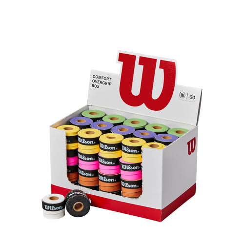 Wilson Ultra Overgrip Ersatz-Griffband, weich, dünn, mehrfarbig