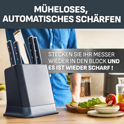 Tefal EverSharp Pro Messerblock 6-teilig, selbstschärfend, K297S744