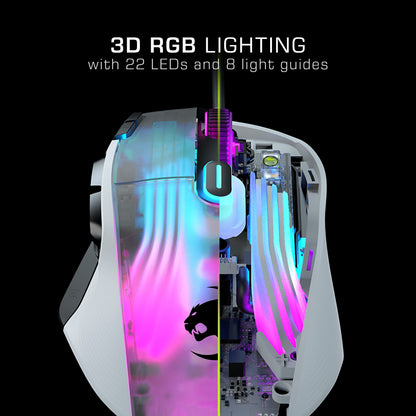 Roccat Kone XP Gaming-Maus - Weiss