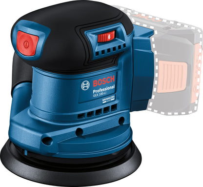 Bosch GEX185-LI Akku-Exzenterschleifer 125mm Solo