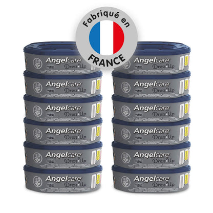 Angelcare Original Nachfüllkassetten Classic/Dress-Up XL 12er-Pack