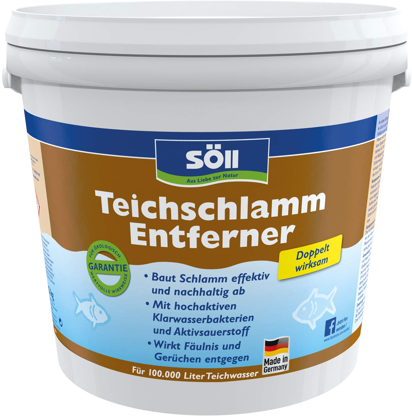 Söll TeichschlammEntferner 80637 5 kg biologischer Teichreiniger