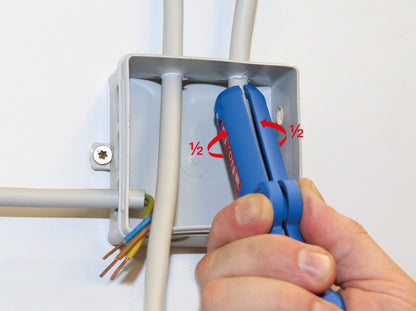 WEICON TOOLS Rundkabel-Stripper No. 13 - 6er Set 6-13mm
