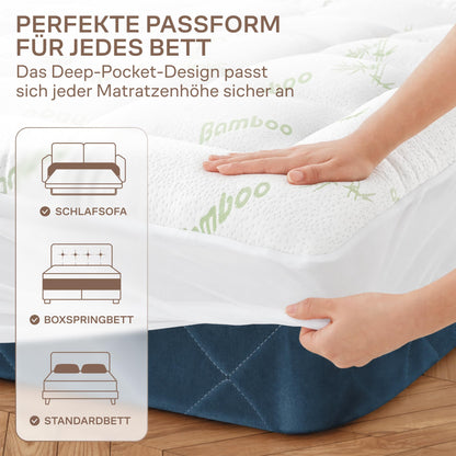 Niagara Sleep Solution Matratzentopper Bambusviskose 140 x 200 cm