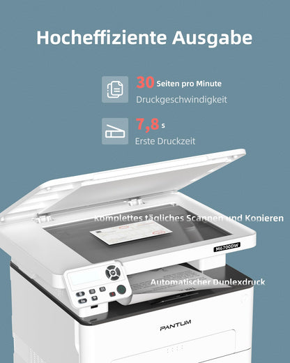 PANTUM M6700DW Laser Multifunktionsdrucker s/w WLAN