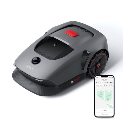 Mova 1000 Mähroboter mit 3D-LiDAR, ohne Begrenzungskabel, bis 1000 m², geländegängige Räder