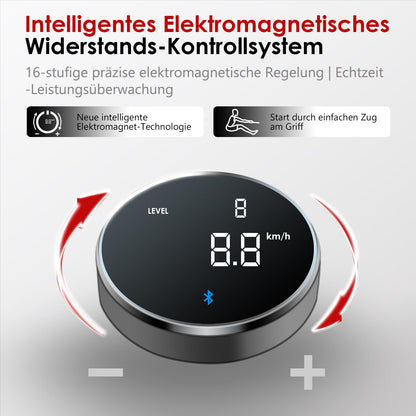 Wenoker Rudergerät für Zuhause – Magnetisch, APP & 32 Stufen