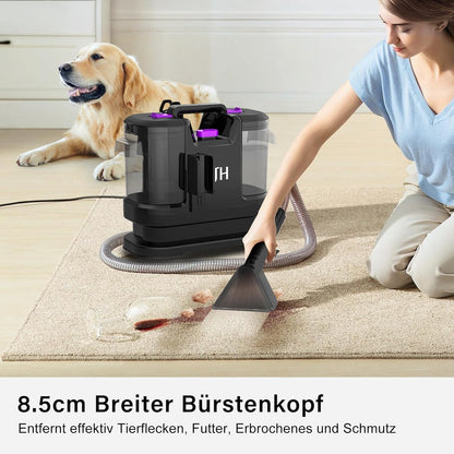 CleanTech Waschsauger Teppich- & Polsterreiniger – Tierhaarbürste