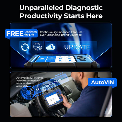 TOPDON ArtiDiag600S OBD2 Fahrzeug Diagnosegerät - 4 Systeme