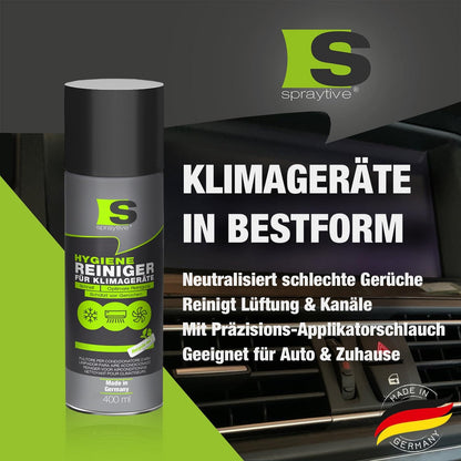 Spraytive Klimaanlagenreiniger Auto & Haus – 24x 400ml
