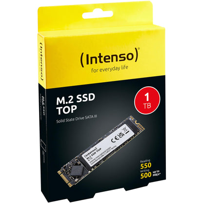 Intenso Interne M.2 Solid State Drive SATA III Top - 1 TB