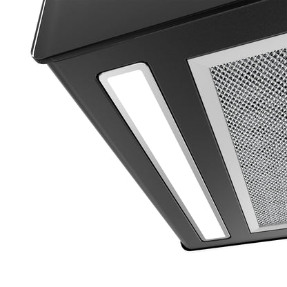 CIARRA CBCB4850 Inselhaube - Umluft 48cm Smart Wi-Fi Schwarz