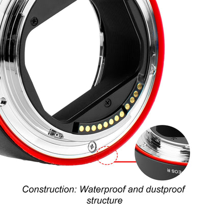 Meike Metall-Objektivadapter EF-EOSR AF für Canon EF/EF-S auf EOS R