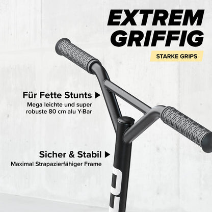 Apollo Genius Pro Kinder Freestyle-Scooter - ab 6 Jahren