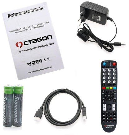 Octagon SF8008 UHD 4K Supreme Twin Sat Receiver