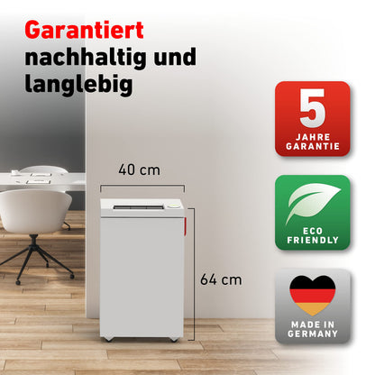 IDEAL 2445 Aktenvernichter - P-4 Partikelschnitt
