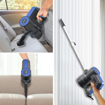 Akitas S12 Handstaubsauger mit Kabel, 2-in-1, beutellos, HEPA-Filter