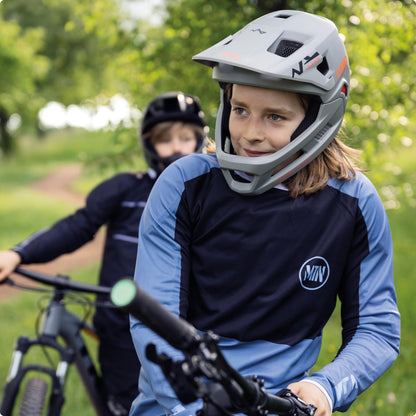 ABUS YouDrop FF Kinder-Fullface Helm - Grün S