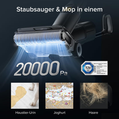 roborock F25 XT Nass-Trockensauger mit Wischfunktion, kabellos