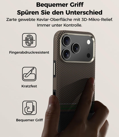 BENKS Prestige Hülle iPhone 17 Pro Max MagSafe Kevlar Kamera-Taste