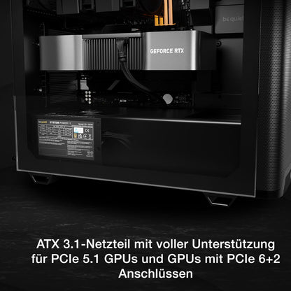 be quiet! System Power 11 ATX 3.1 Netzteil - 450W