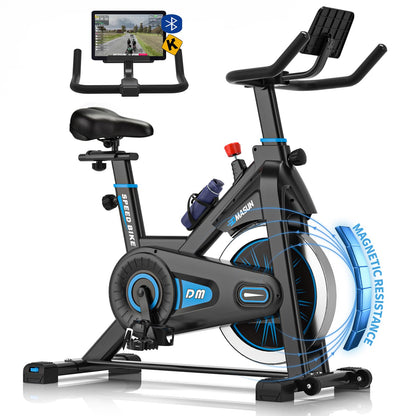 DMASUN Heimtrainer Fahrrad Magnetisch – Ergometer App