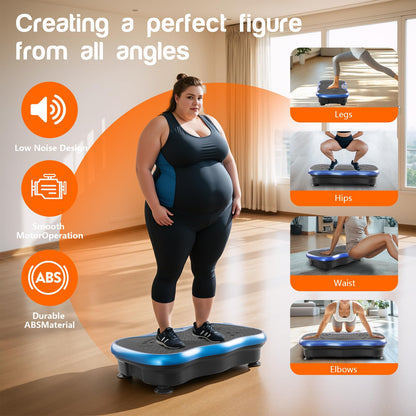 FitMotion PowerVibe 500 Vibrationsplatte - Intensiv-Workout