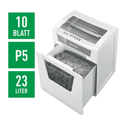Leitz IQ Aktenvernichter Office – P5 Mikroschnitt 80020000