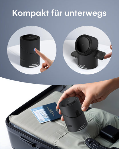 ZEEHOO 3-in-1 Wireless Ladestation Apple MagSafe QI2 15W