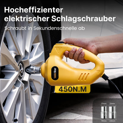 Taskstar Elektr. Hydraulischer Wagenheber 5T 3-in-1 Set - Gelb
