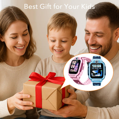 imoo Z3 Kinder-Smartwatch mit 4G, IP68 wasserdicht, Rosa