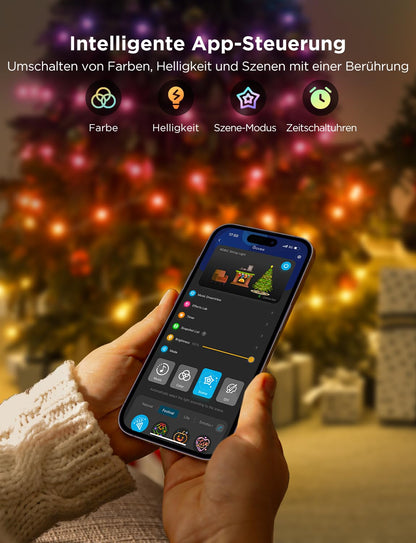 Govee RGBIC LED Weihnachtsbeleuchtung - Aussen 20M