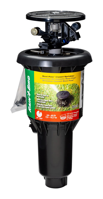 Rain Bird AG-5 Versenkregner, 20°–360° einstellbar, 6,1–12,4 m