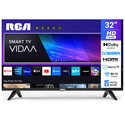 RCA RVSmart 2024 VRS32HQ1 Smart HD LED Fernseher 32 Zoll
