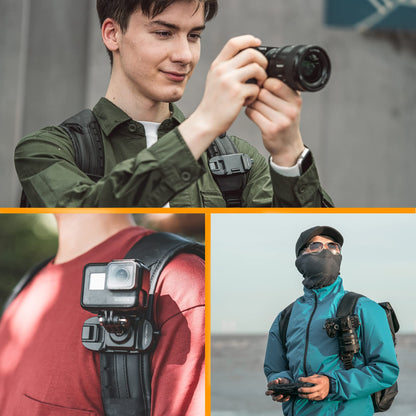 PGYTECH Bettle Kameraclip - Rucksack & Gürtel Schnellwechsel