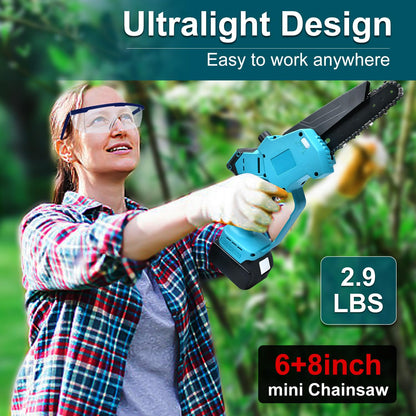 Akku-Handkettensäge für Makita 18V – 6/8 Zoll Elektrisch