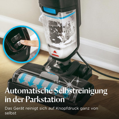 Bissell CrossWave HF2 Nass-Trockensauger für Hartböden, 3845N