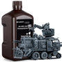 ELEGOO 8K ABS-Like 3D Drucker Resin - Space Grau 2000g. Dunkelgraues Photopolymerharz zur Fertigung präziser 3D-Modelle.