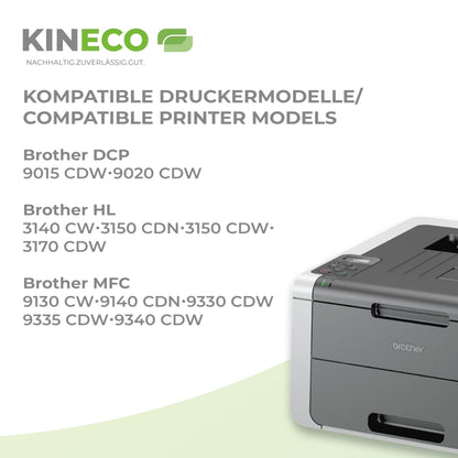 Kineco Toner Set 5 Stück kompatibel für Brother TN-241 TN-245