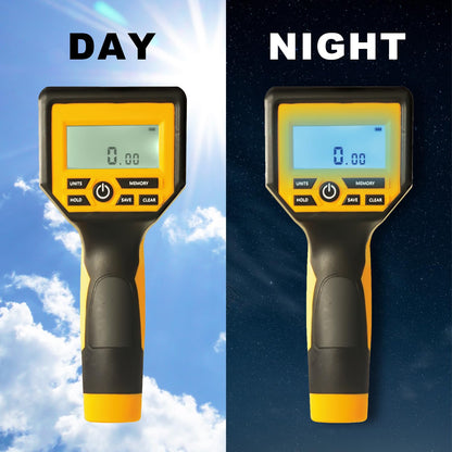 Zozen Messrad-Digital-Display, faltbare Fuß/Meter-Digital-Messrad mit Hintergrundbeleuchtung | bis zu 99,999 Fuß / 99,999 Meter | Leicht mit einem Stoffrucksack zu tragen.